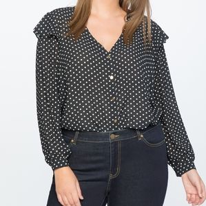 Eloquii Tops - 🚨LAST CHANCE🚨 Draper James Polka Dot Blouse Eloquii Tops - 🚨LAST CHANCE🚨 Draper James Polka Dot Blouse